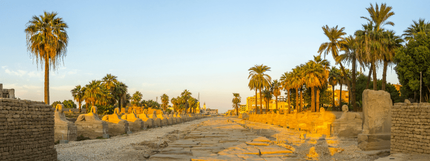 Avenue of the spinxes