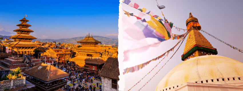 Nepal, the himalaya country with endless temples and prayer flags