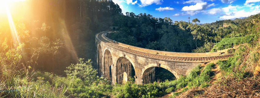 Nine arch bridge