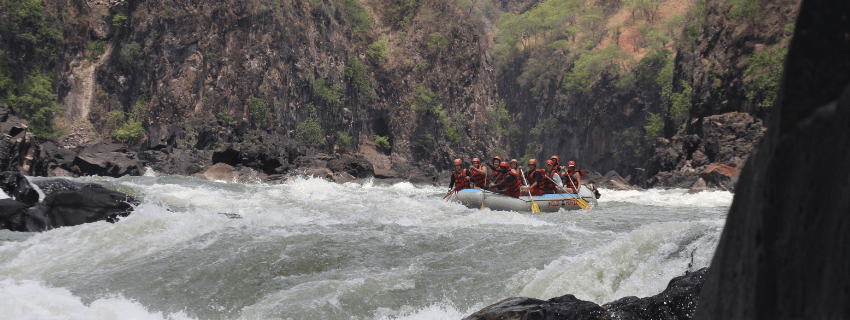 Rafting Victoria Falls 