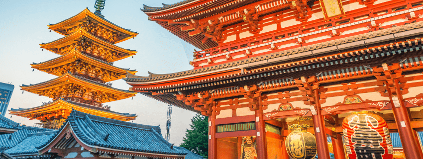 Sensoji temple, Tokyo Japan 