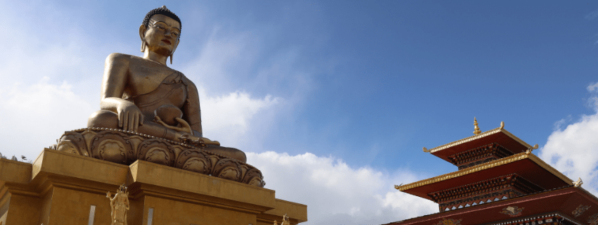 Thimphu Golden Budda