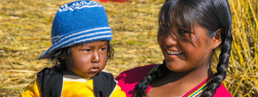Titicaca Uros tribe 