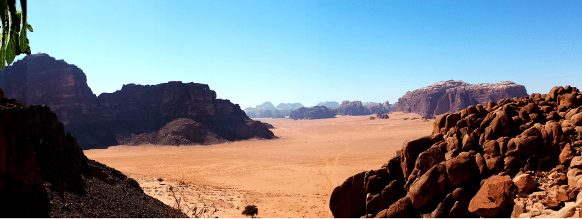 Wadi Rum desert 