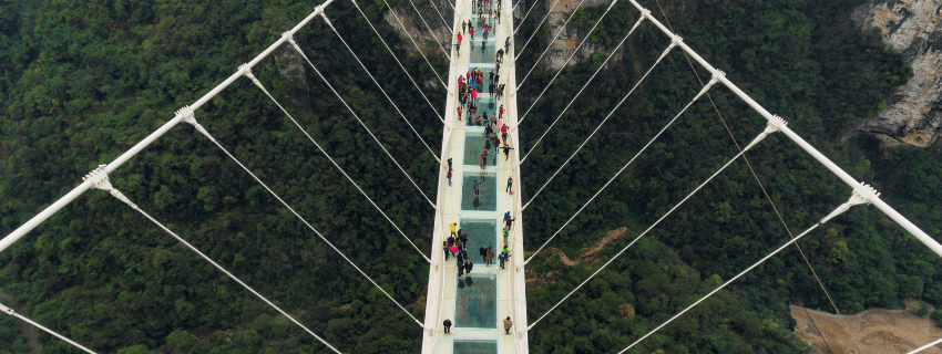 Zhangjiajie glass bridge 