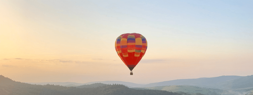 Balloon flight Colombia