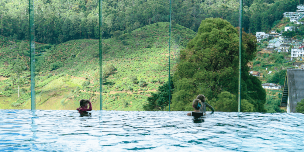 Sri Lanka mountain views